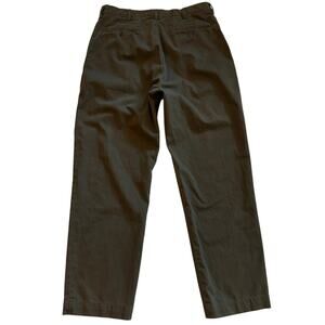 Vtg Polo Ralph Lauren Prospect Pants Mens Sz 34x30 Green Chino Flat Front Preppy